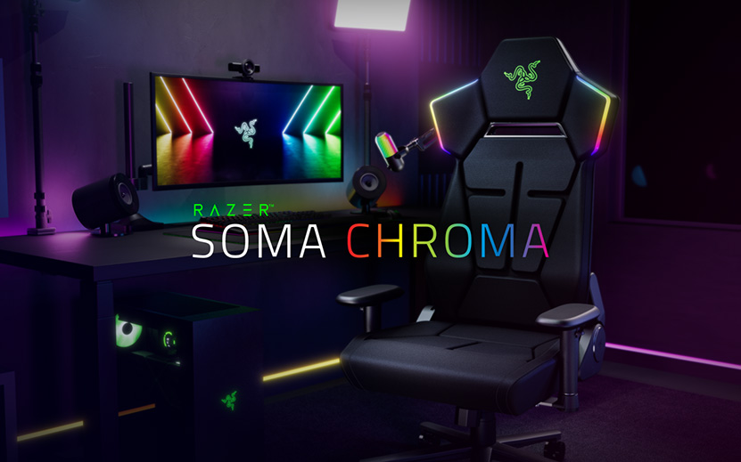 Razer Soma Chroma: RGB-pelituoli peliimmersiolle
